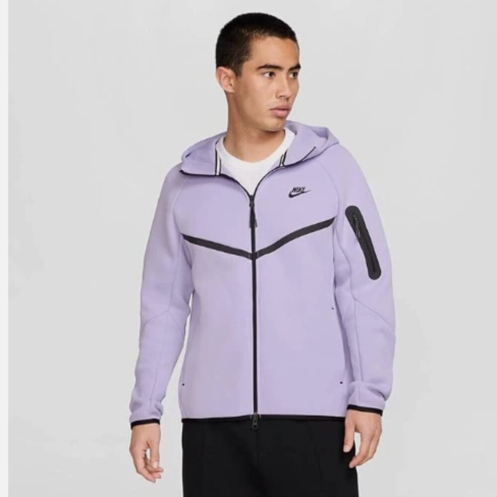 Nike Tech Fleece Windrunner Full-Zip Hood Hydrangeas Purple Sizes